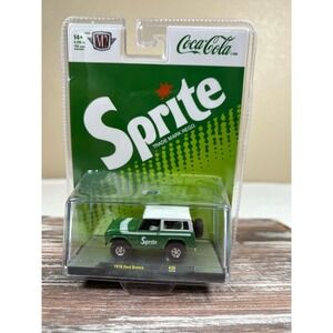 M2 Machines 1:64 Coca-Cola Sprite 1976 Ford Bronco Diecast Truck Limited Edition